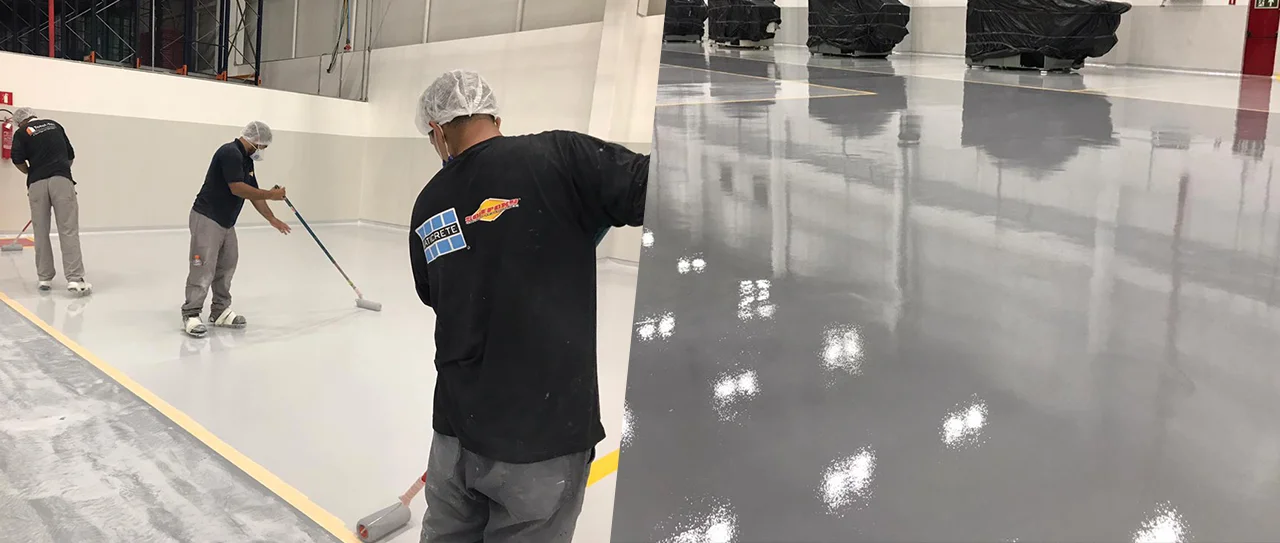 Piso Epóxi Industrial de Alto Desempenho: Solepoxy