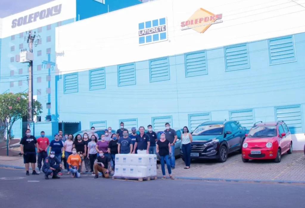 Ação Social Laticrete Solepoxy Ação Social Laticrete Solepoxy